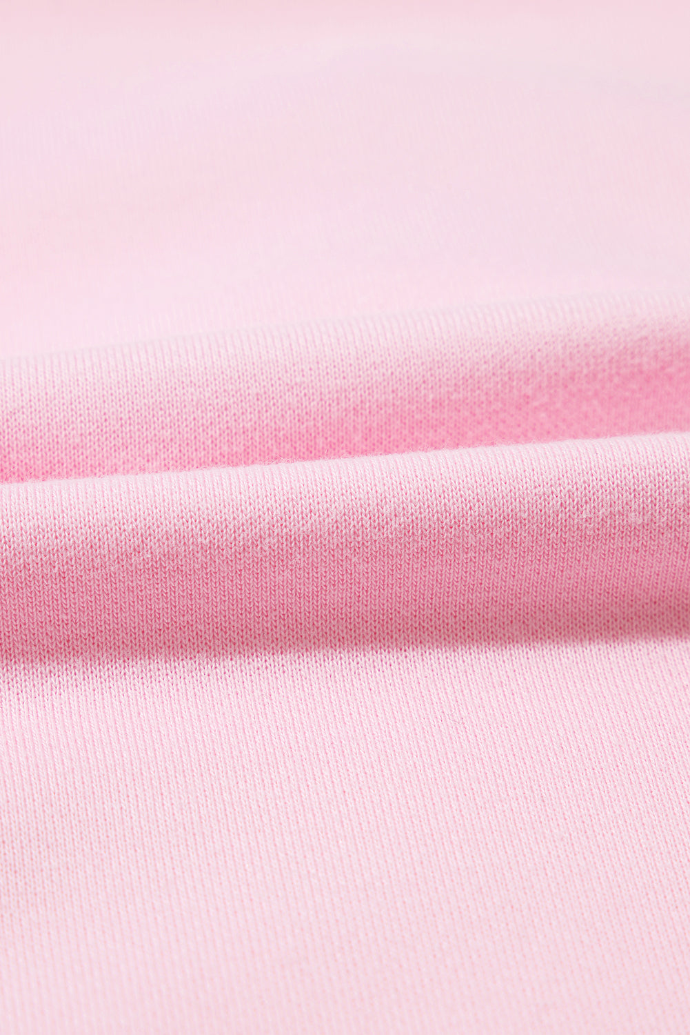 Parchment Embroidered Bow Lantern Sleeve Oversized Pullover Sweatshirt