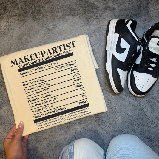 Makeup Artist Nutrition Facts Plus