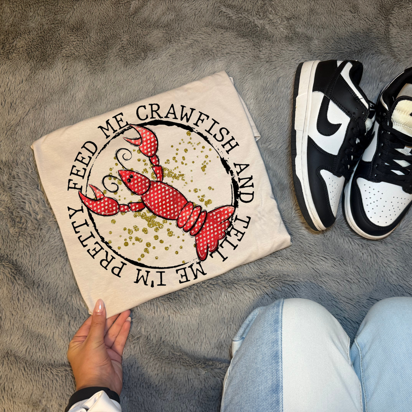 Feed me crawfish, Tell me i’m pretty🦞 Plus